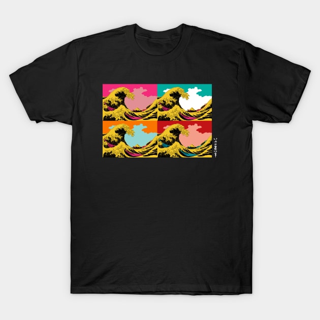 Great pop wave IV T-Shirt by RedOni Clothing